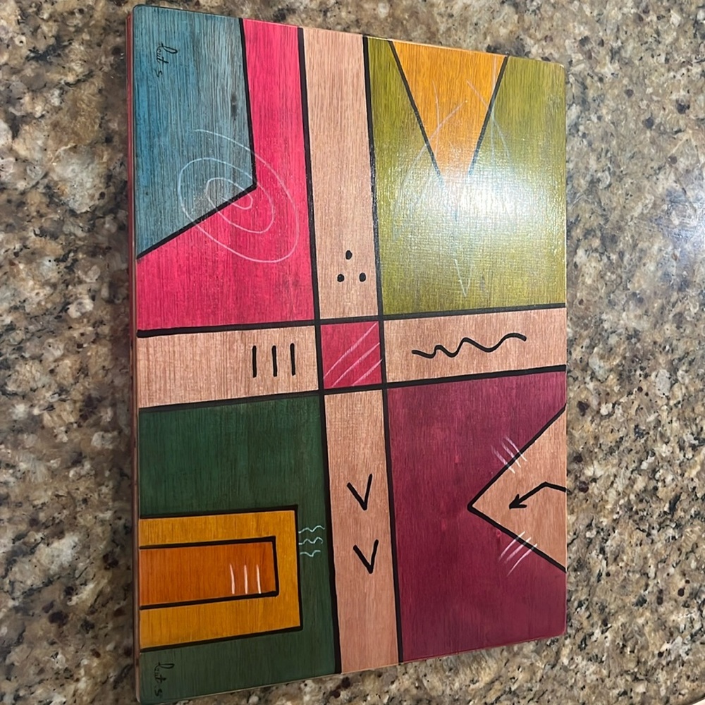 Kakadu DesignOriginal Hand-painted Wooden Placement